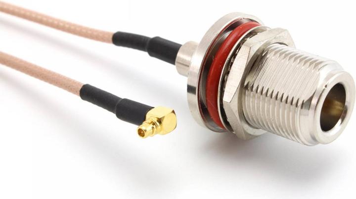 Actual product image OEM Pigtail MMCX Male / N Female P-MM-NF-25