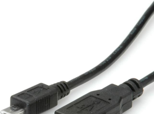 Produktbild Roline USB 2.0 Kabel (1.80 m, USB 2.0)