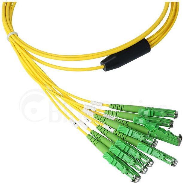 Thumbnail - BlueOptics LWL MTP/4xE2000 Breakout Kabel G.657.A1 Singlemode 0.5 Meter (0.50 m), Netzwerkkabel