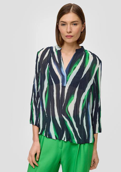 Produktbild s.Oliver Bluse Bluse aus Chiffon (44)