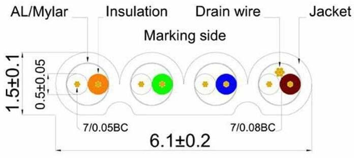 Produktbild Lightwin Netzwerkkabel (STP, CAT6, 10 m)