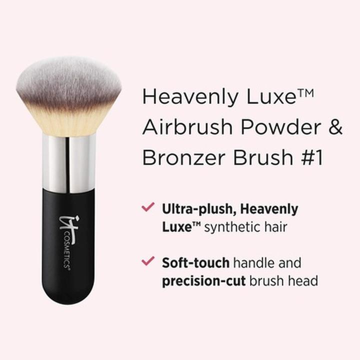 Actual product image It Cosmetics Heavenly Luxe Airbrush Powder & Bronzer Brush #1 (Powder)