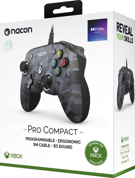 Produktbild Nacon Gaming Pro Compact Controller (PC, Xbox One X, Xbox Series X, Xbox One S, Xbox Series S)