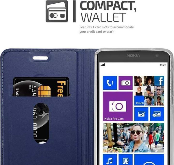 Actual product image Cadorabo Book Classy Style Cover (Nokia Lumia 1020)
