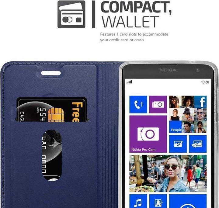 Image du produit Cadorabo Book Classy Style Cover (Nokia Lumia 1020)