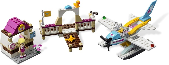 Produktbild LEGO Flugschule mit Wasserflugzeug (3063, LEGO Friends)