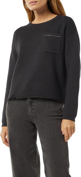 Produktbild Comma Strickpullover Strickpullover mit Schmuckdetail und Glitzergarn (M)