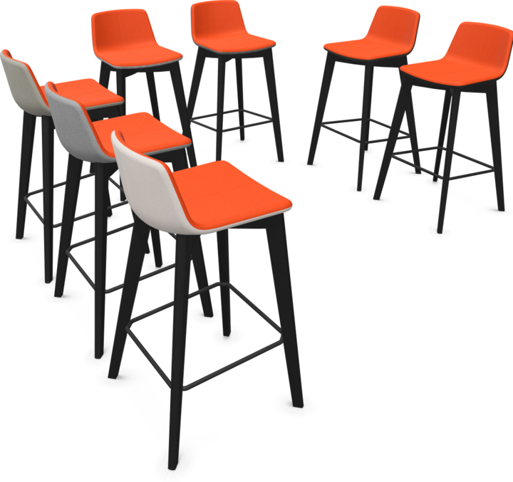 Actual product image Narbutas Twist & Sit Bar Stool