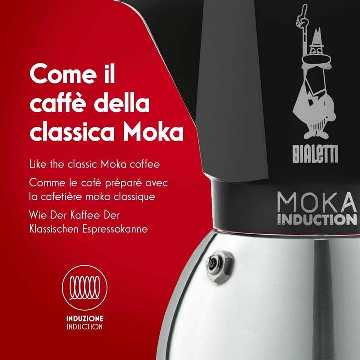Image du produit Bialetti induction moka (4 Tasses)