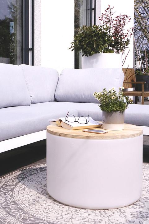 Image du produit 8 seasons design Élégant Pot lumineuse Blanc (RGB) - XM - Lampe extérieur/intérieur avec prise et télécommande - 8 se (59 cm)