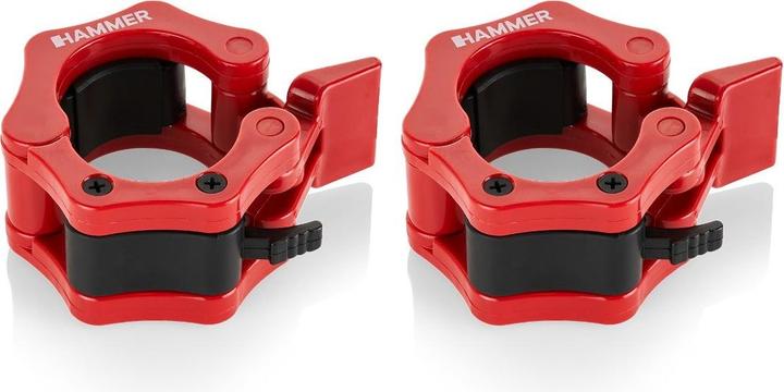 Actual product image Hammer Fitness Schnellverschlüsse, Red