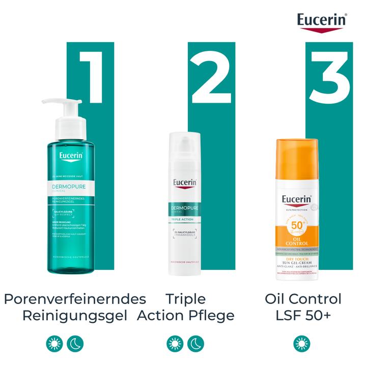Image du produit Eucerin Dermopure Clinical Pflege 3-fach tiefenwirksam 40 ml (40 ml, Crème de jour)