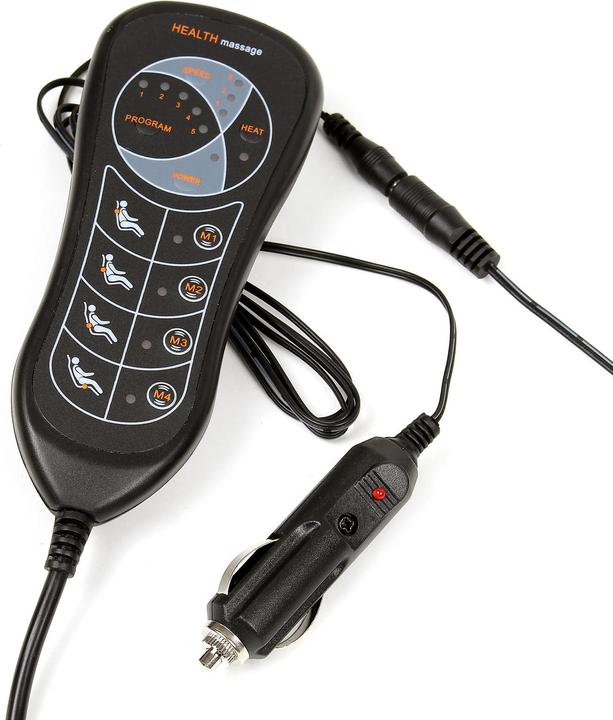 Produktbild Wiltec Massageauflage Auto Wärmefunktion 5 Motoren Massagematte Betrieb mit 12V (Gartenmaschinen Aufsatz)