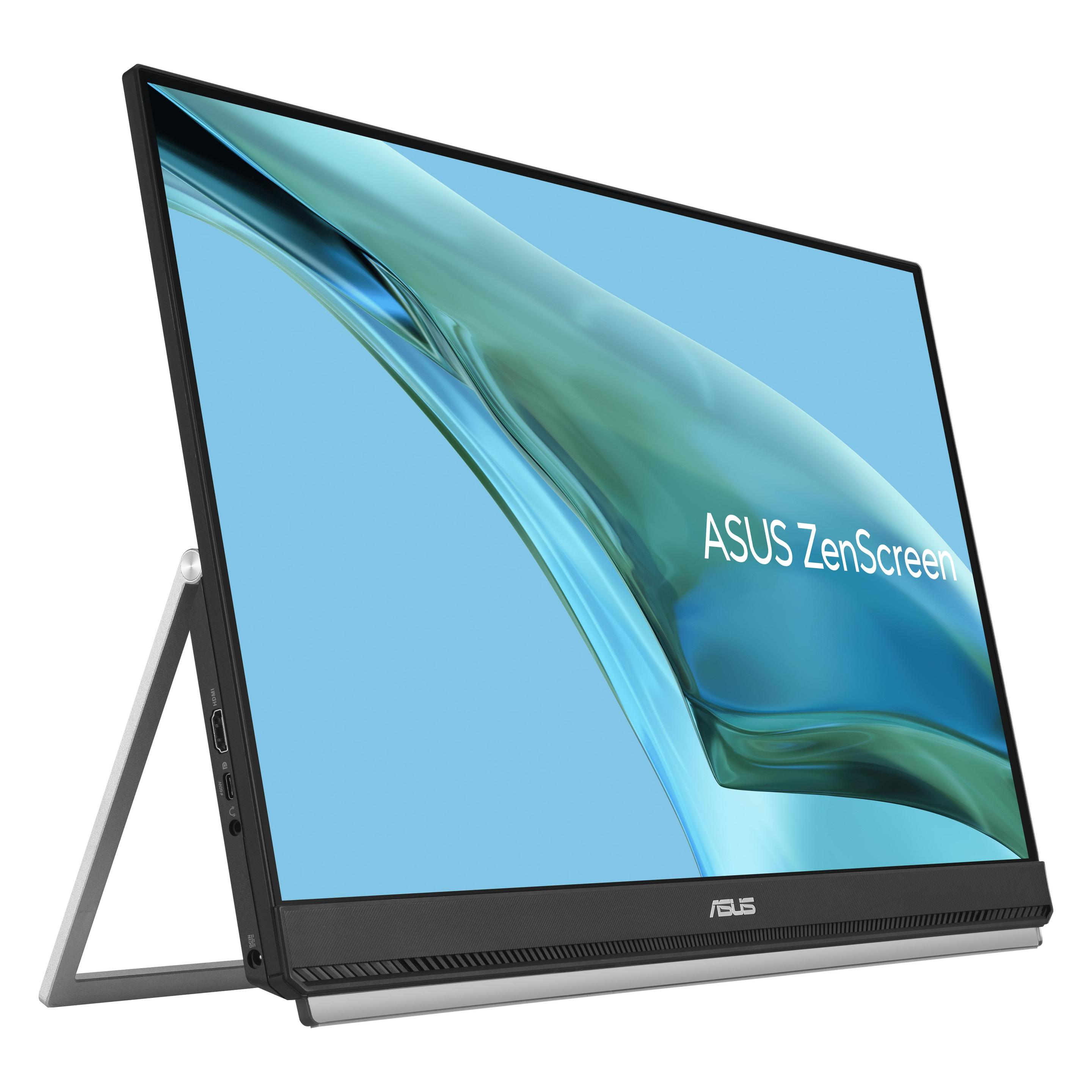 ASUS ZenScreen MB249C (1920 x 1080 Pixel, 23.80"), Monitor, Schwarz