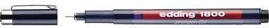 Actual product image Edding Professional tips 1800 (Black, 1 x)