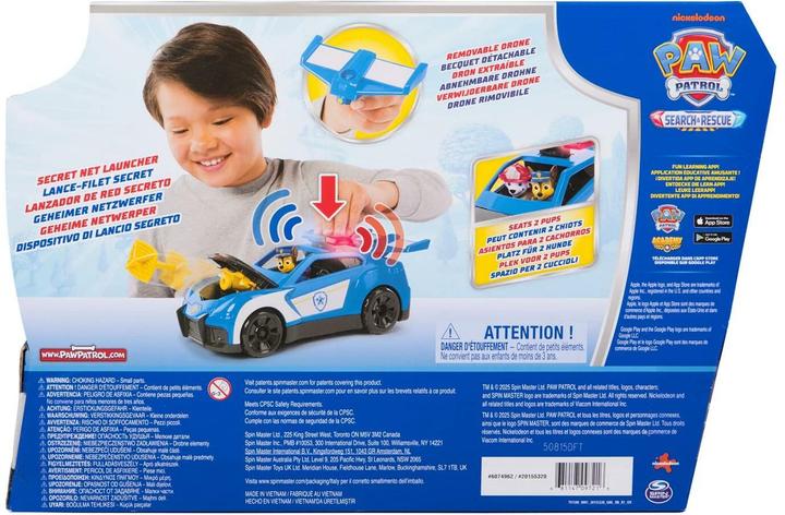Produktbild Nobrand Paw Patrol Search And Rescue Vehicle Chase Police