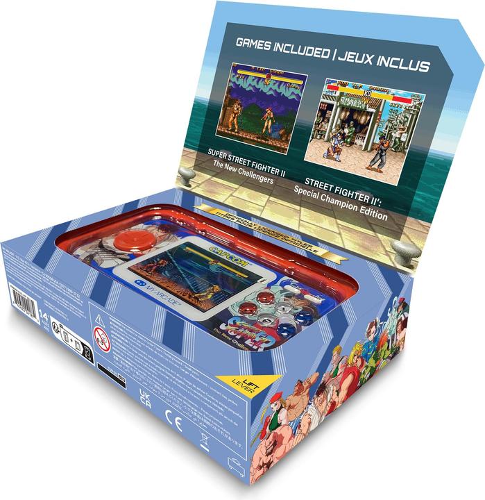 Actual product image Sombo Retro Pocket Player Street Fighter II