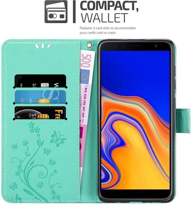 Immagine prodotto Cadorabo Copertina del libro a fiori (Samsung Galaxy J4+)