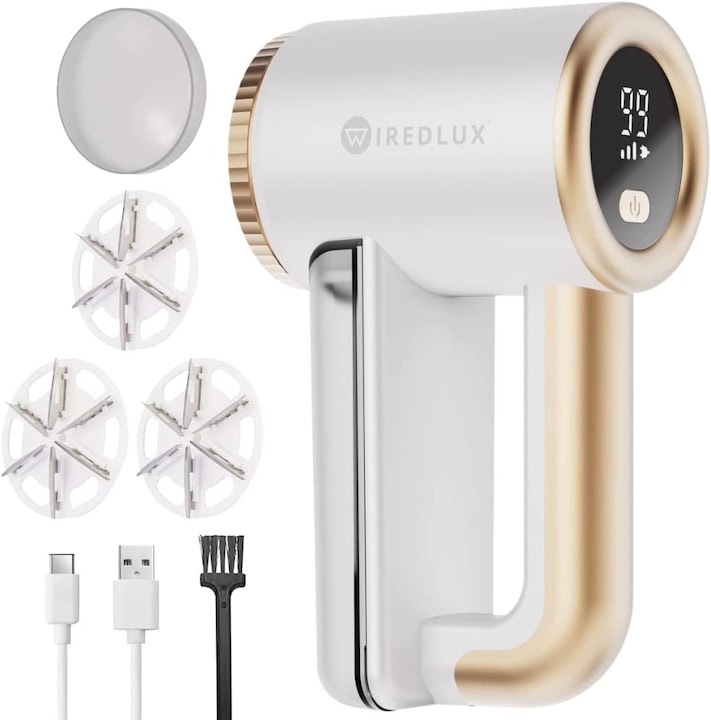 Actual product image WiredLux Lint shaver