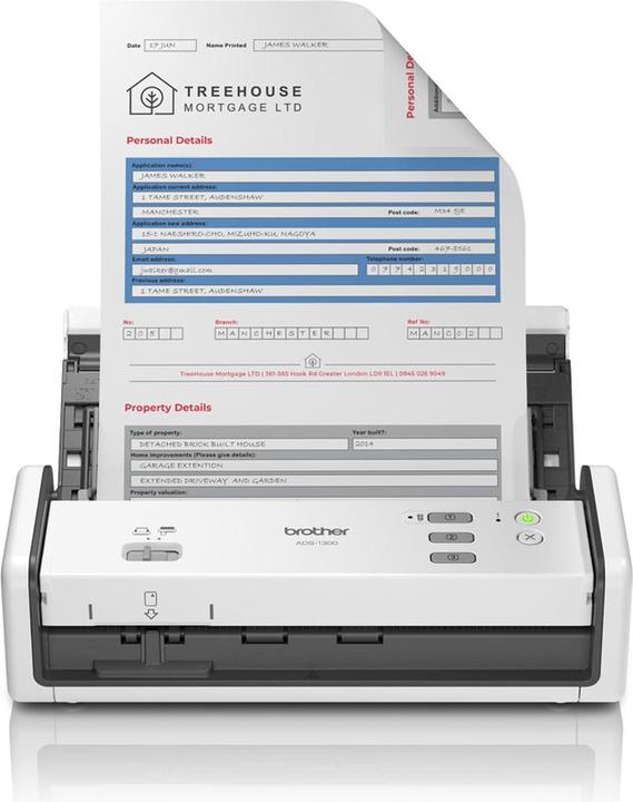 Brother ADS-1300 30 PPM ADF 50 f (USB, USB host)