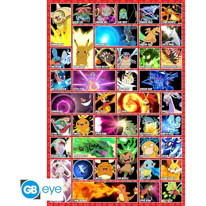 GB Eye, Quadro, Pokemon - Vignette (61 x 91 cm, 91,5 x 61 cm)