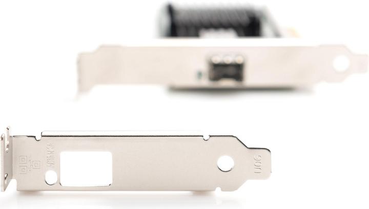 Produktbild Digitus SFP 1 Port 10G PC/Expresskarte Intel JL82599EN Chipsatz Optical und Copper Module (Mini PCI Express, PCI Express 3.0 x8)