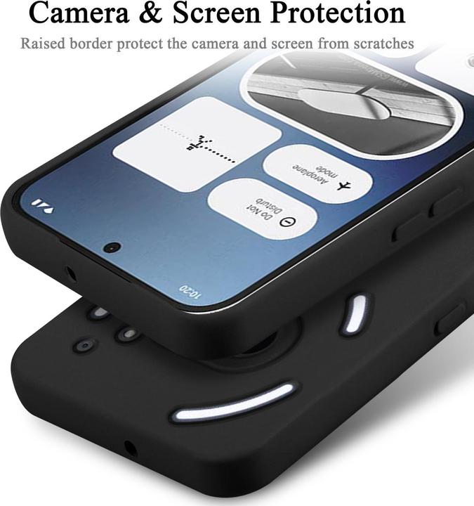Immagine prodotto Cadorabo Custodia per Nothing Phone 2a TPU Liquid Silicone Case (Phonemax Rocky 2)