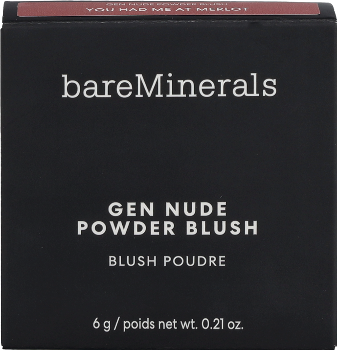 Actual product image Bare Minerals Gen Nude (You Had Me At Merlot)