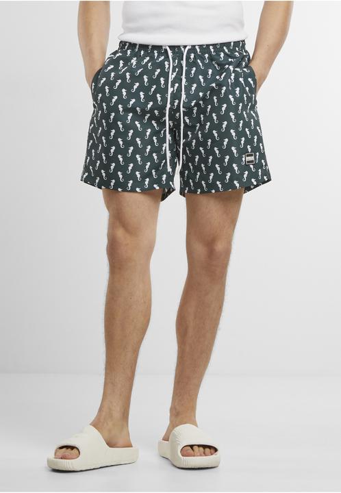 Produktbild Urban Classics Pattern Swim Shorts - 4984 (S)