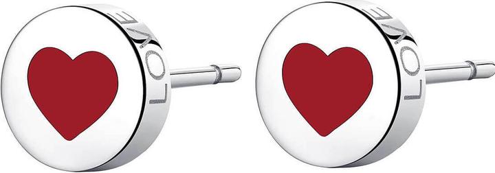 Image du produit Sagapo S'AgapÃµ - Matching steel earrings with a heart Click SCK52