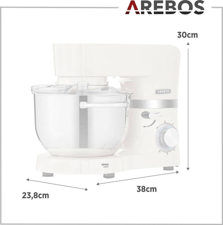 Image du produit Arebos Robot de cuisine (1500 W)