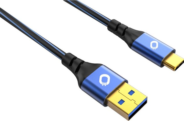 Produktbild Oehlbach USB 3.2 Gen 1 (USB 3.0) Anschlusskabel (1x Stecker A 1x C™ Stecker) 3.00 m vergoldete Steckkontakt (3 m, USB 3.2 Gen 2)