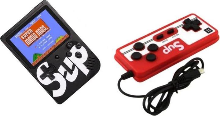 Actual product image Nenurodyta Mini RETRO Sup 400 games console black + pad