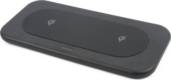 Image du produit Essentials Chargeur double sans fil Qi (10 W)