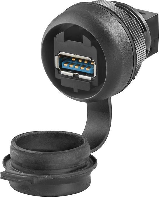 Produktbild Weidmüller IE-FCM-USB-3.0-A FrontCom Micro USB Kuppl.USB 3.0 Typ A 1427960000
