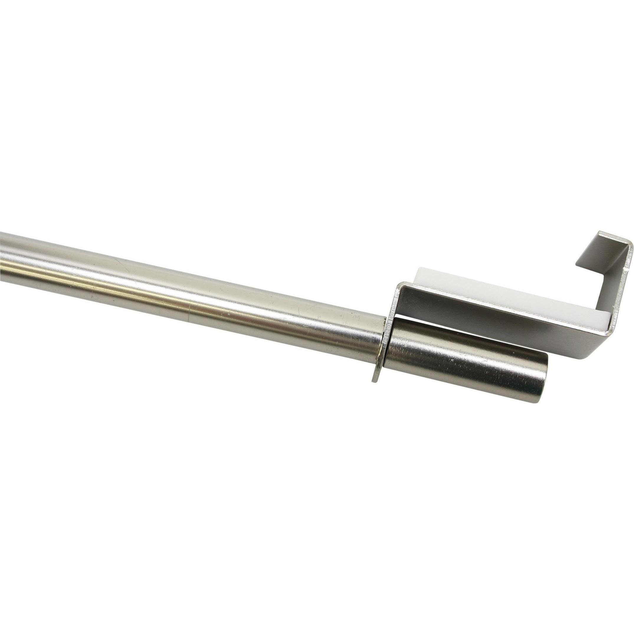 Gardinia, Vorhang Zubehör, Spannvitrage 90 - 130 cm, Silber