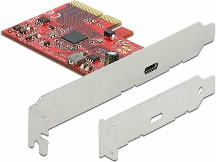 Actual product image Delock PCI Express Card USB 3.2 Gen2x2 - 1x USB-C