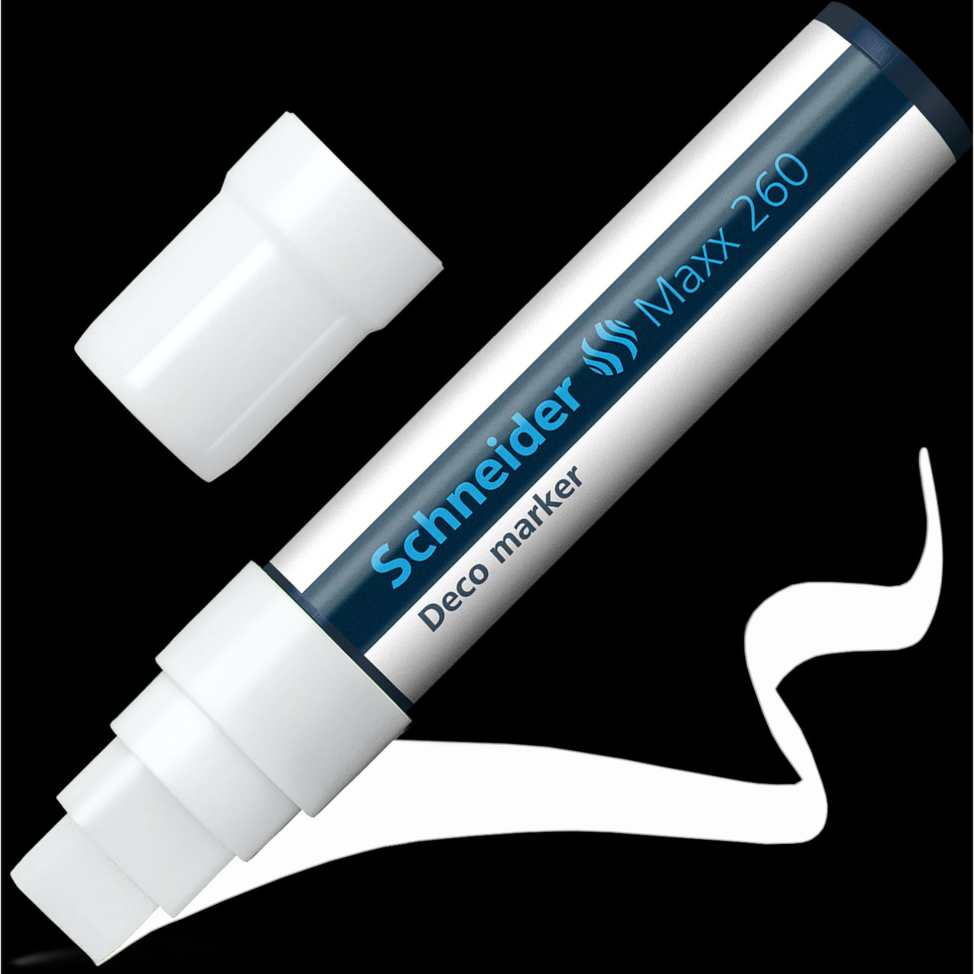 Thumbnail - Schneider, Marker, Maxx 260 Kreidestift (e) (Weiss, 15 mm, 1 x)