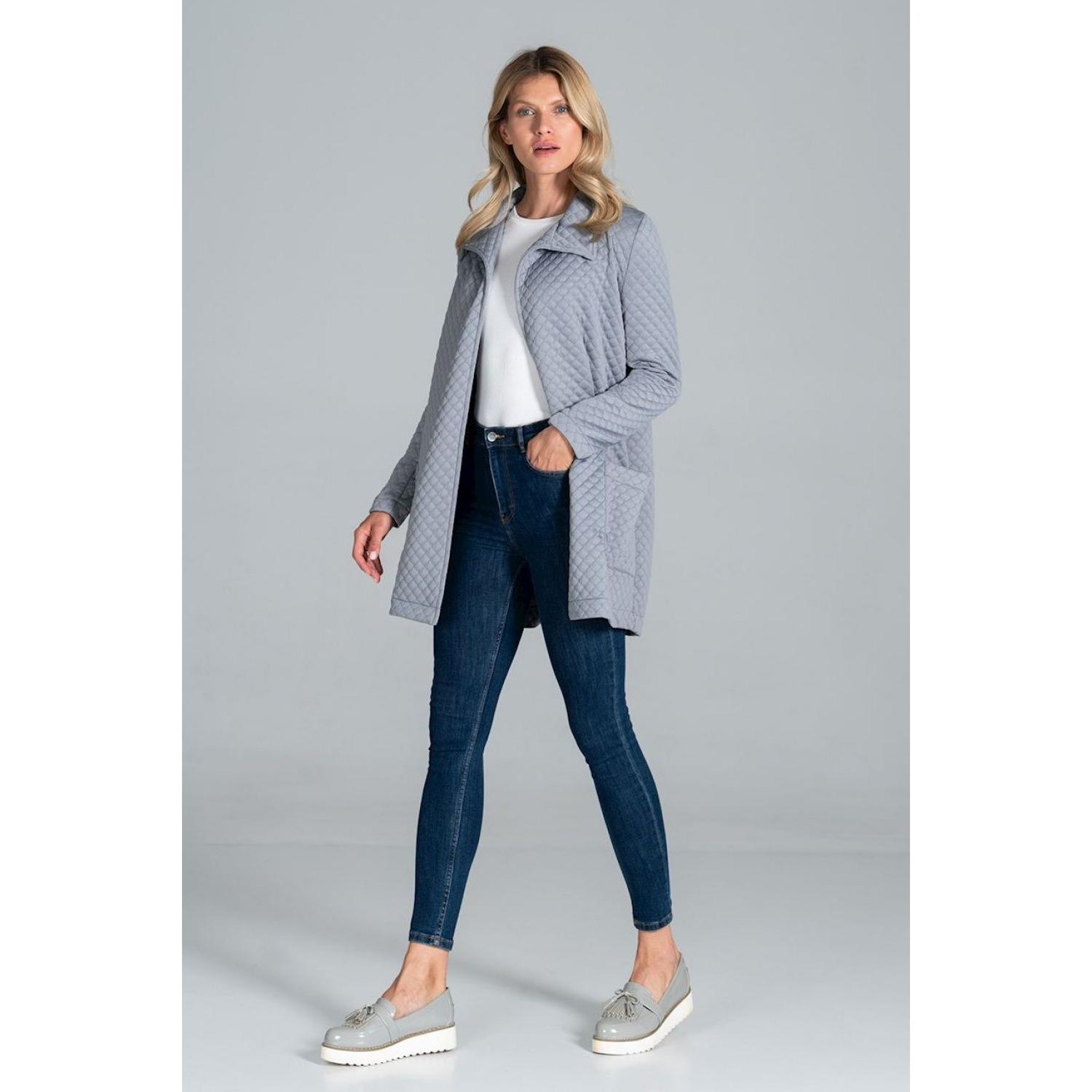Figl, Damen, Jacke, Mantel model (M), Grau, M