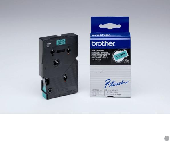 Actual product image Brother P-Touch (1.20 cm, Green)