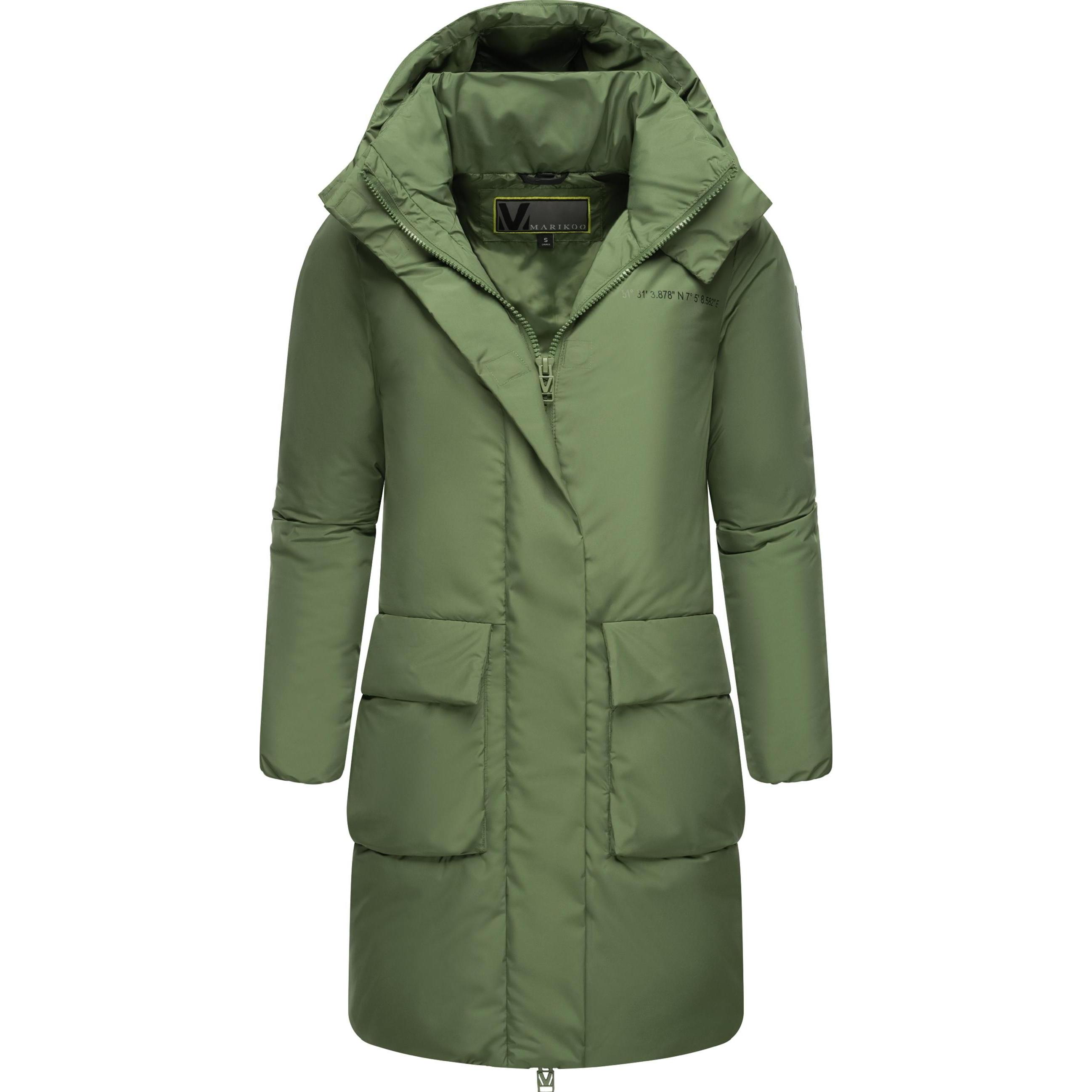 Marikoo, Damen, Jacke, Nanami 16 (3XL), Grün, 3XL