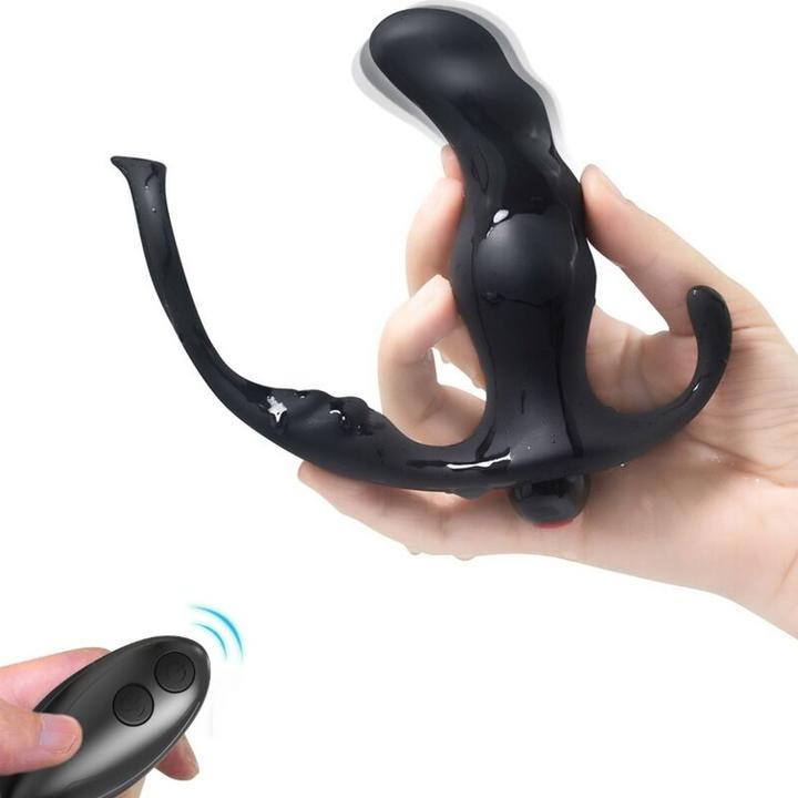 Produktbild Armony Knight Vibrator Anal Prostata & Ring Fernbedienung Schwarz