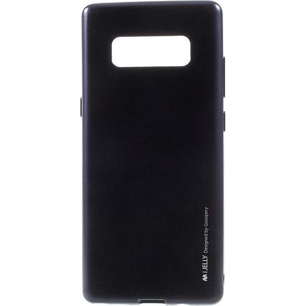 Goospery i Jelly Metal Series (Samsung Galaxy Note 8), Smartphone Hülle, Blau