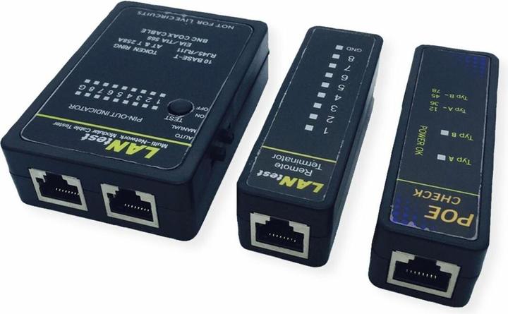 Value LANtest cable and PoE tester
