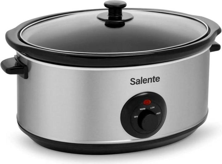 Immagine prodotto Evolveo Salente HotPot, pentola a cottura lenta, 6,5 l, controllo manuale, acciaio inox