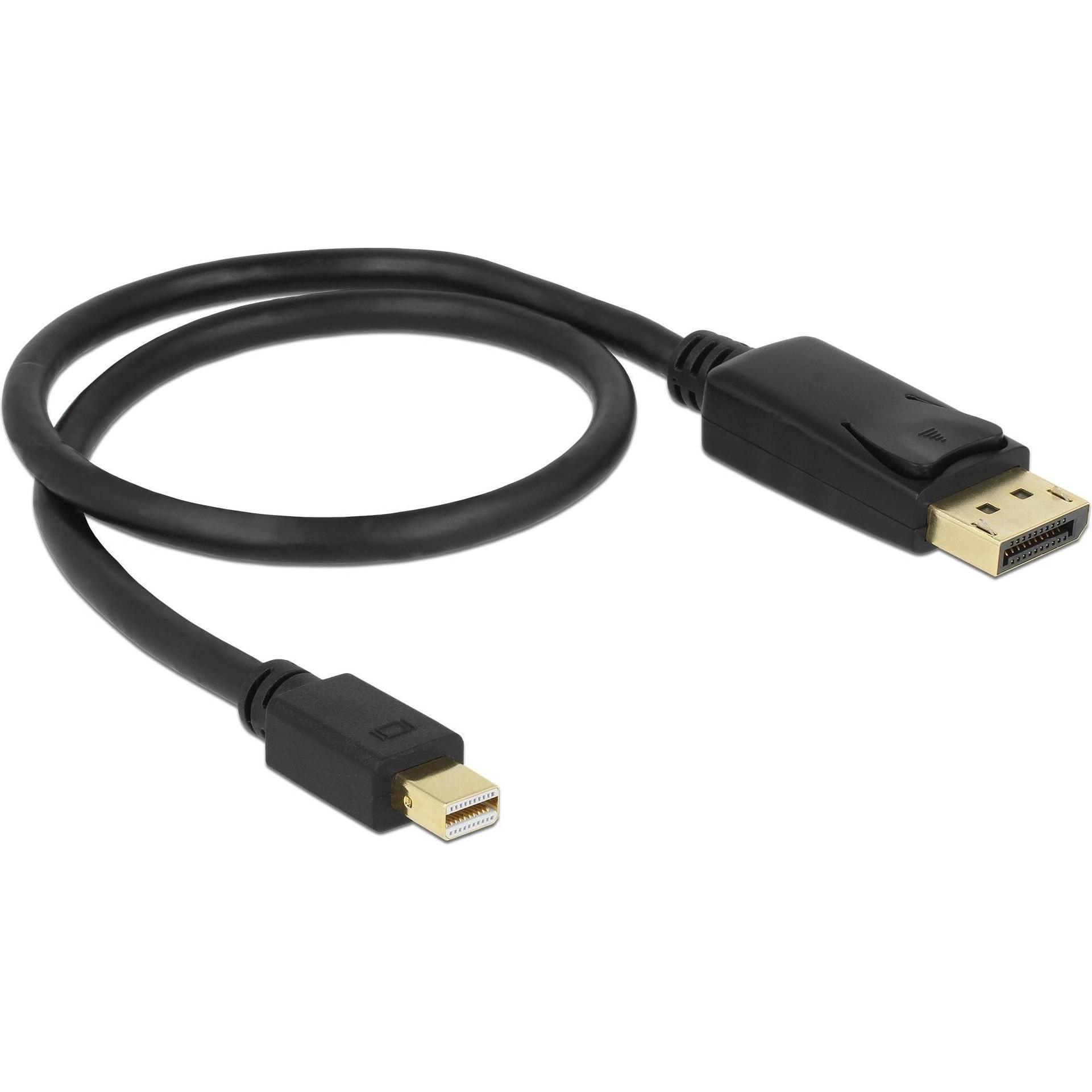 Thumbnail - Delock Mini DisplayPort — DisplayPort (0.50 m, DisplayPort), Video Kabel