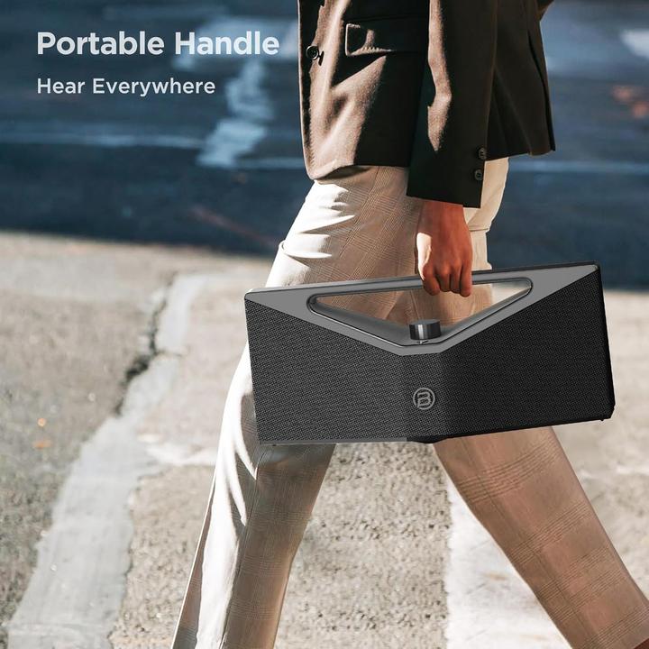 Image du produit Bugani Brief Pro Bluetooth-Lautsprecher black+silver (12 h)