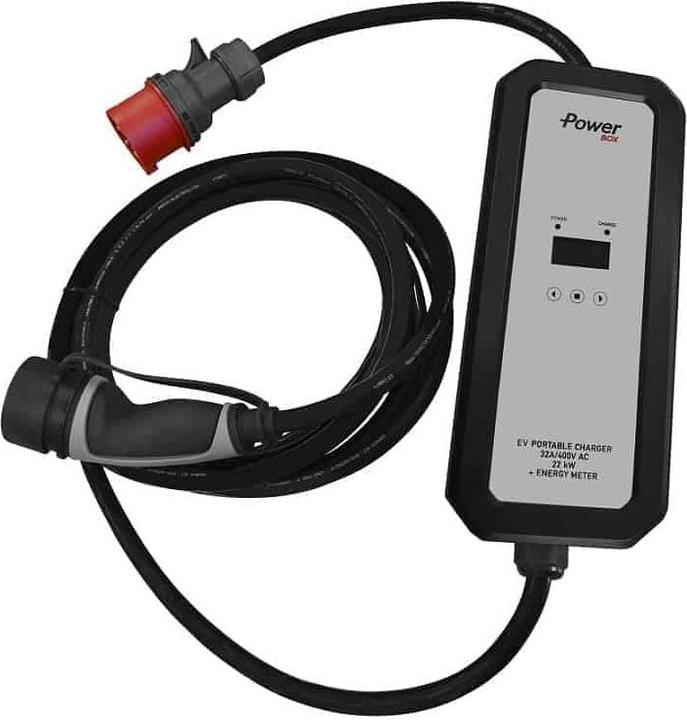 Immagine prodotto Ratio Electric Caricatore mobile Power Box (Tipo 2, 11 kW, 16 A, CEE16 rosso)