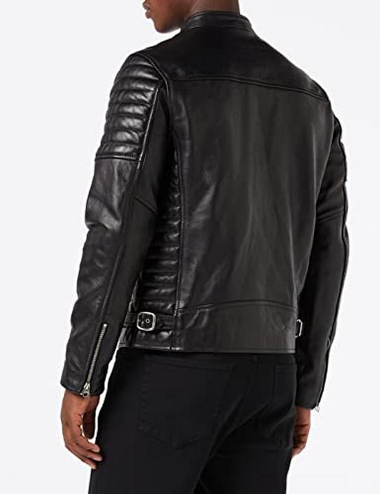 Actual product image Schott Nyc Leather Biker Jacket (3XL)