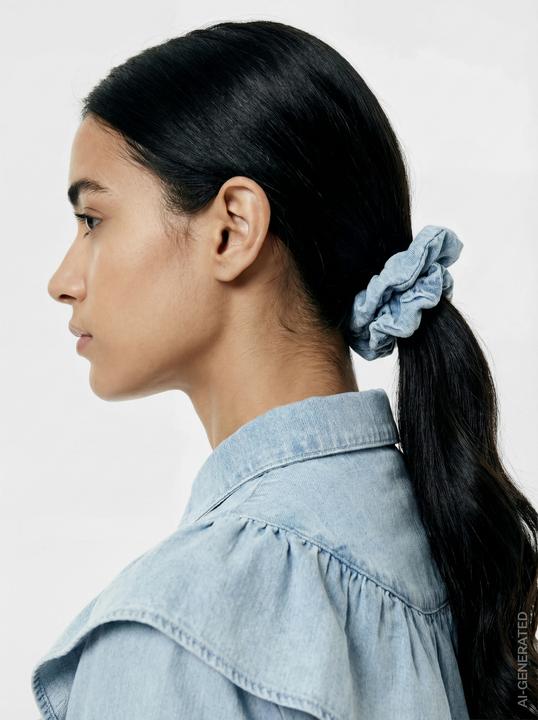 Immagine prodotto Pieces PCBIRKE RÜSCHEN Jeanshemd (S)